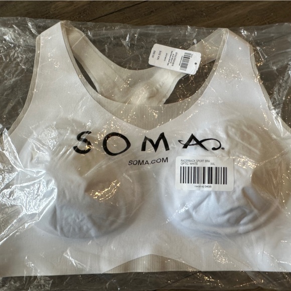 SOMA Bliss Breathe Racerback Sport Bra. New in bag with tag attached tag. - Picture 4 of 9